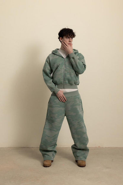 SAGE GREEN CAMO PANT