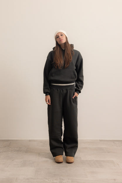 MILITARY GREEN HOODIE