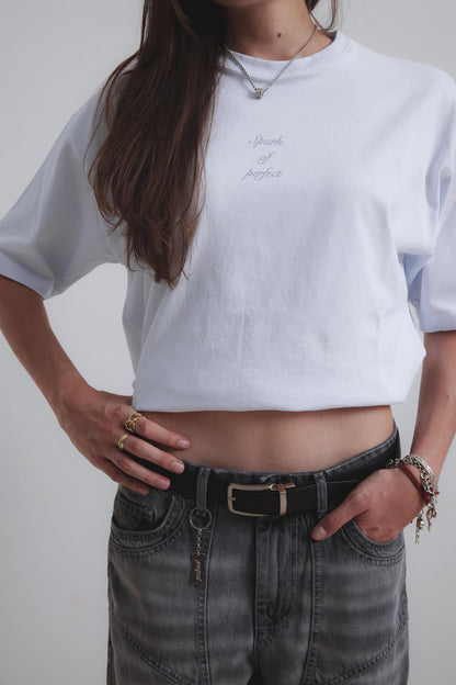 WHITE SPARK TEE