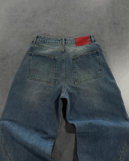 PERSIAN BLUE LINES DENIM JEANS