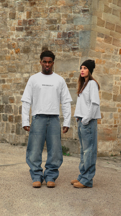 WHITE TRIPLE-W LONGSLEEVE