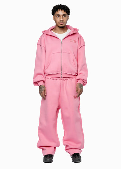 ZIP TRACKSUIT PINK
